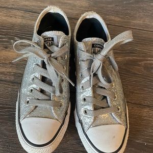 Sparkly Converse chucks